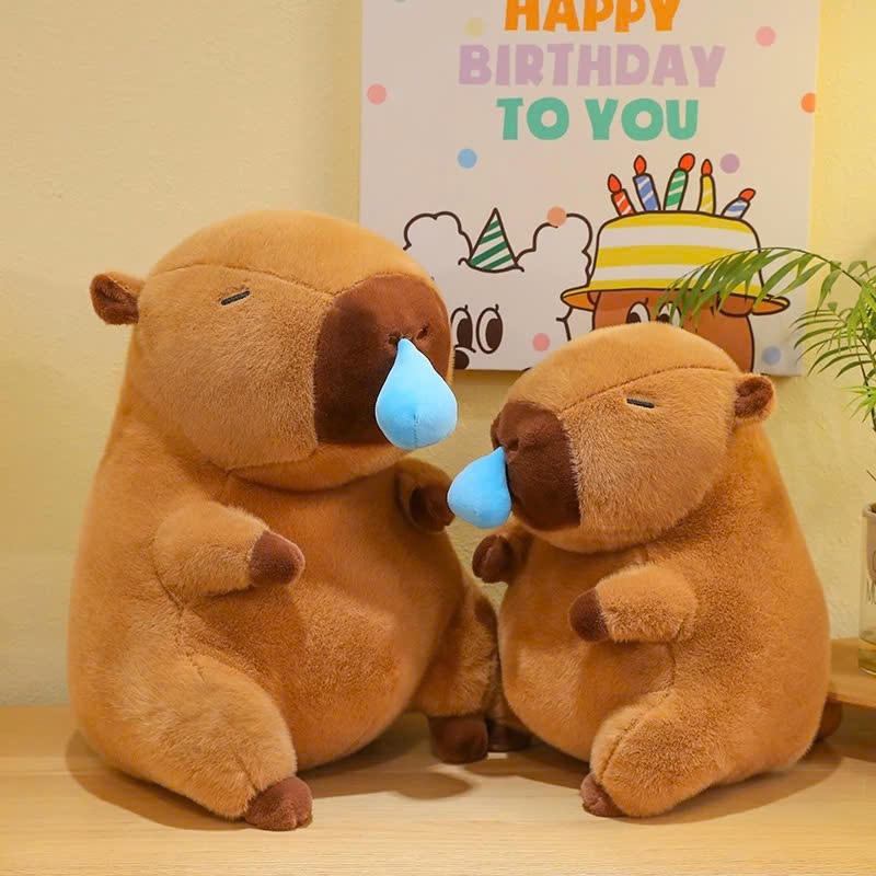Gấu bông Capybara mũi rút, chuột lang nước kt 30cm.,45cm - Hàng cao cấp