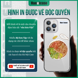 Ốp Lưng Điện Thoại Han icase Cho iPhone /12/13/14/15/16/17 Chống Sốc Chống Ố Vàng Phở Bò