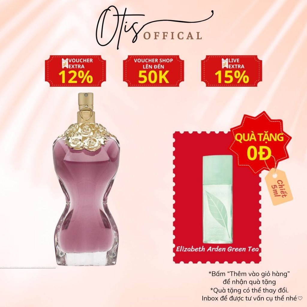 Nước Hoa Chiết 10ml Nữ Jean Paul Gaultier La Belle Hương Thơm Ấm ngọt, Quyến rũ, Sang trọng
