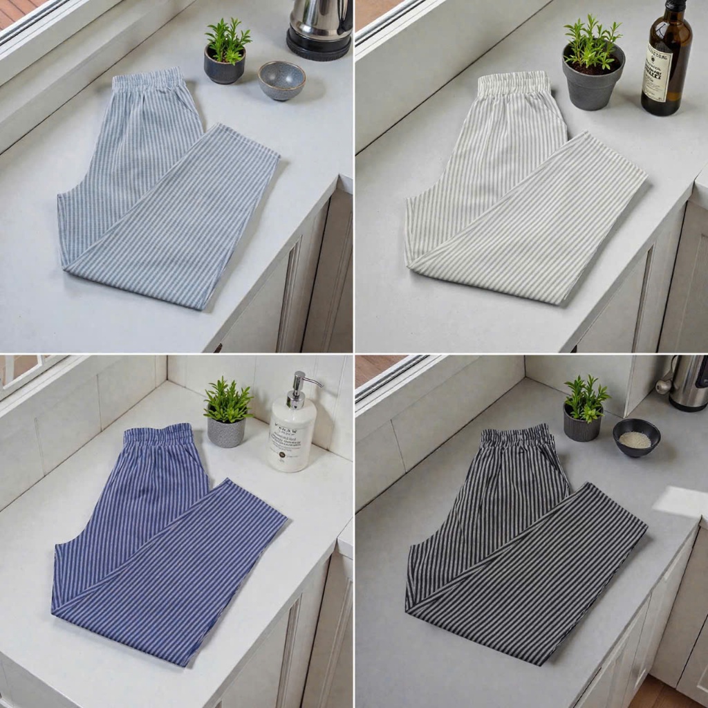 T173 Quần Baggy - Vải Linen Chất vải dày dặn - Dài quần 92cm ống 16cm