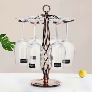 Giá treo ly rượu vang để bàn inox decor Cao Cấp