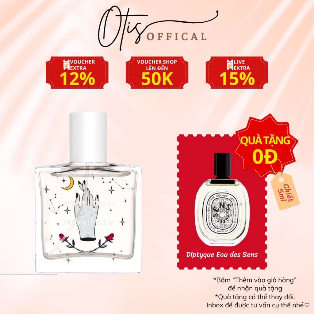 Nước Hoa Chiết 10ml Unisex Maison Matine Avant L'orage Hương Thơm Sâu lắng, Bí ẩn, Tinh tế