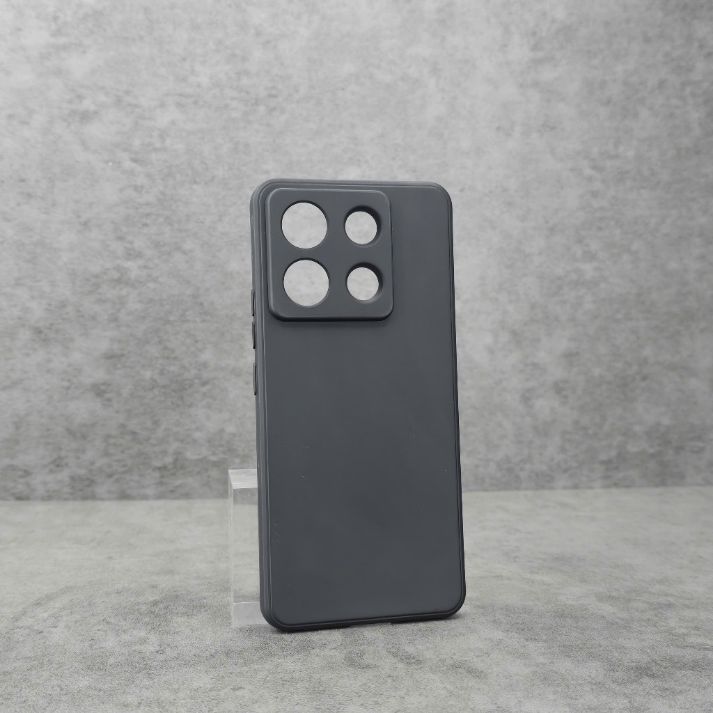 Ốp lưng Poco X6 pro, X6 5G cạnh vuông nhựa tpu đen bảo vệ camera dẻo vỏ bao điện thoại sharkcase