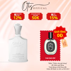 Nước Hoa Chiết 10ml Unisex Creed Silver Mountain Water Hương Thơm Tươi mới, Tinh tế, Gợi cảm