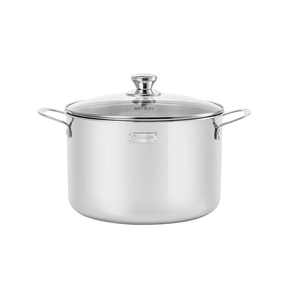 Nồi luộc gà inox liền khối Elmich Trimax Napoli EL2538IN28/2410OL size 28cm