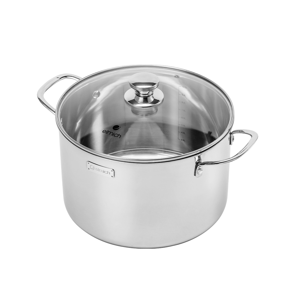 Nồi luộc gà inox liền khối Elmich Trimax Napoli EL2538IN28/2410OL size 28cm