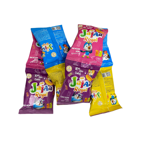 [10 Gói] Kẹo Dẻo JAJAA ROYAL Cho Bé Kẹo Dẻo Vị Hoa Quả Nhiều Vị G29