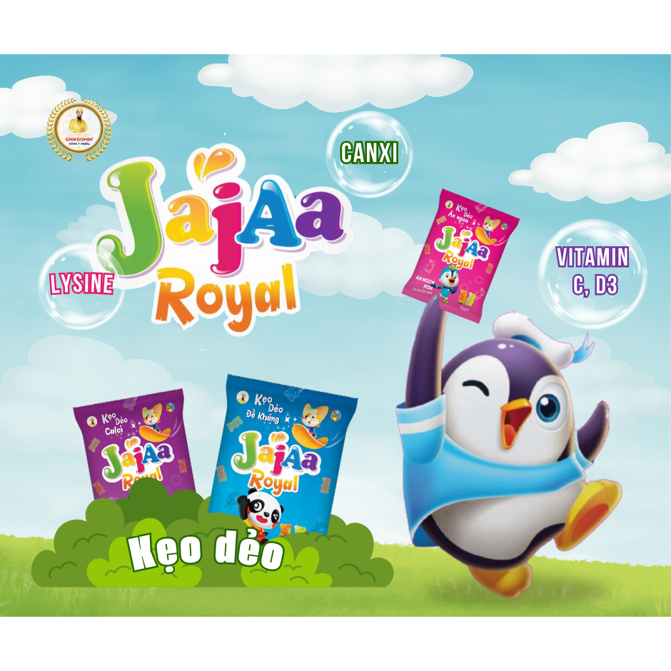 [10 Gói] Kẹo Dẻo JAJAA ROYAL Cho Bé Kẹo Dẻo Vị Hoa Quả Nhiều Vị G29
