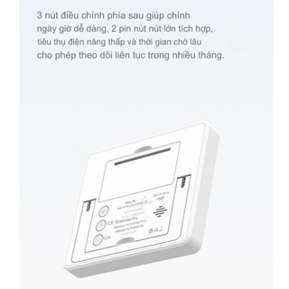 Nhiệt Kế Ẩm Điện Tử DUKA TH1 - Nhiệt Ẩm Kế Mini Cảm Biến Hiển Thị Chính Xác Độ Ẩm Và Nhiệt Độ