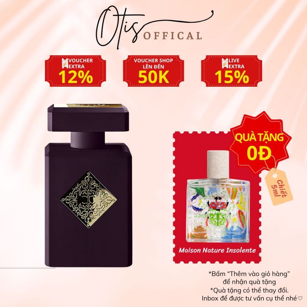 Nước Hoa Chiết 10ml Unisex Initio Parfums Prives Side Effect Hương Thơm Gợi cảm, Quyến rũ, Bí ẩn