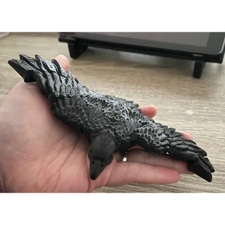 Mô hình chim in 3D có khớp cử động bằng nhựa 17,5X11 cm