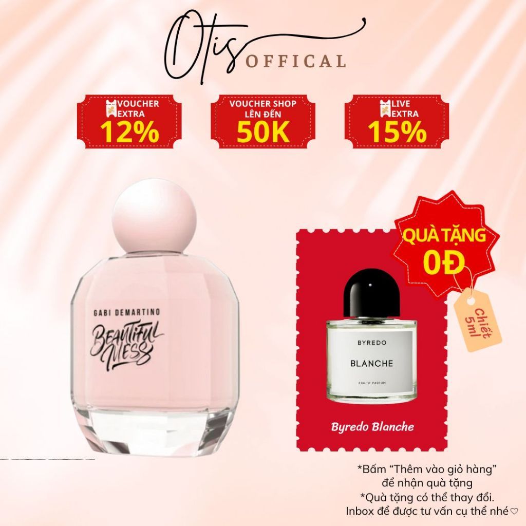 Nước Hoa Chiết 10ml Nữ Gabi Demartino Beautiful Mess EDP Hương Thơm Ngọt ngào, Nữ tính, Trẻ trung