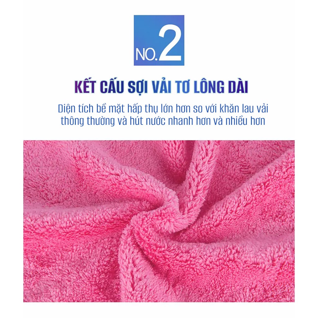 [Võ Hà Linh x MyJae] COMBO 3 Khăn lau siêu thấm siêu hút nước  MyJae (3 màu/bịch)