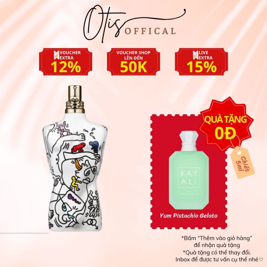 Nước Hoa Chiết 10ml Unisex Jean Paul Gaultier Le Male Pride Edition Hương Thơm Ngọt ngào