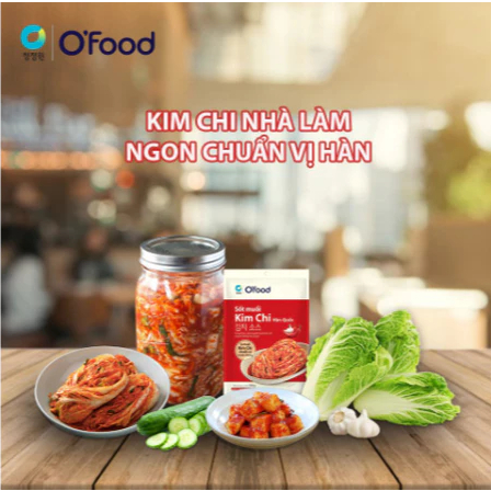 Combo 3 sốt muối kim chi O'Food 180g