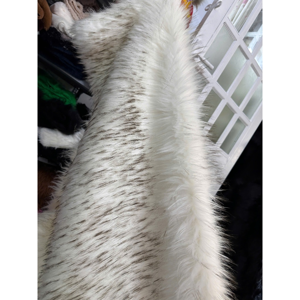 THẢM LÔNG MÀU TRẮNG PHỚT DÀY LÔNG 5CM - MẪU MỚI VỀ