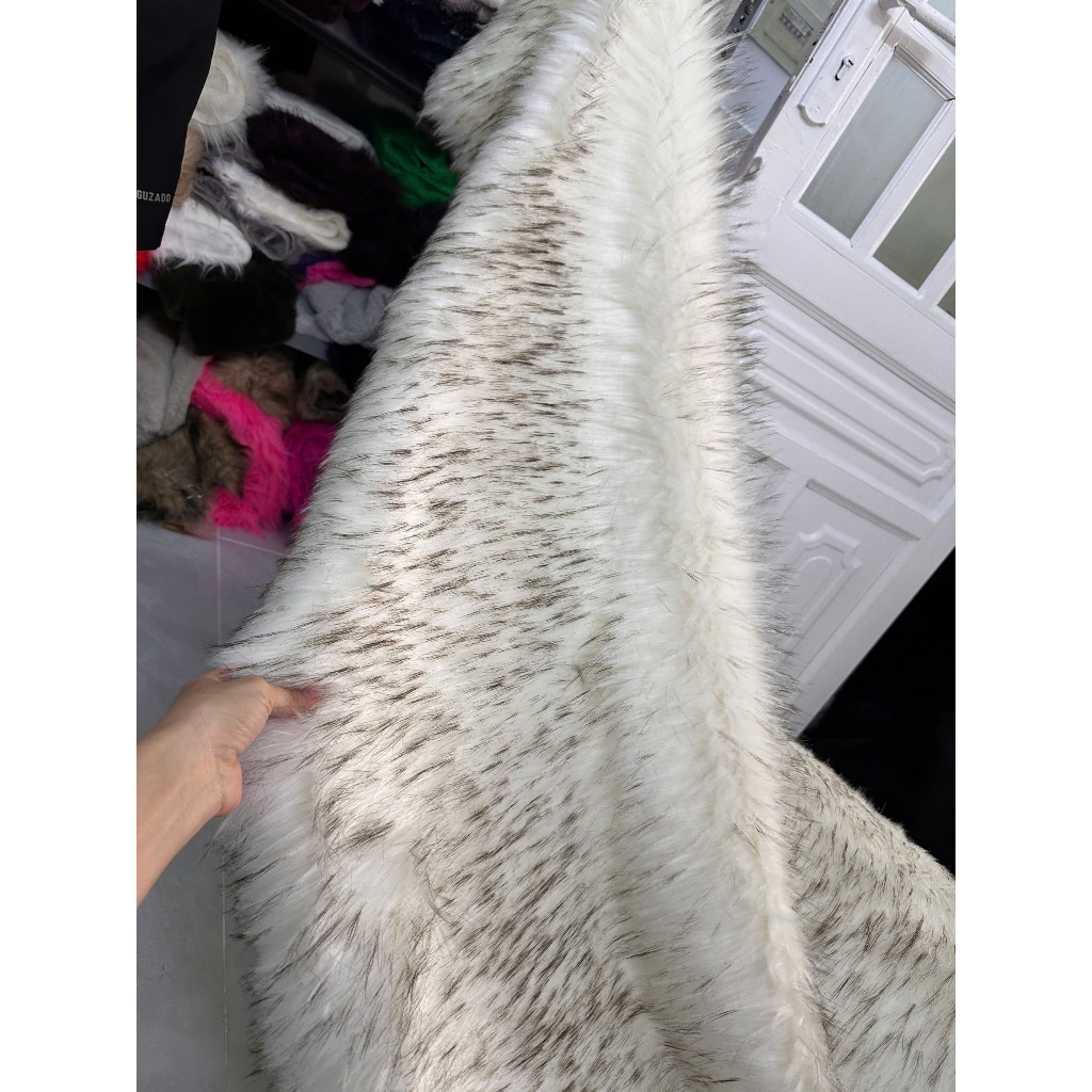 THẢM LÔNG MÀU TRẮNG PHỚT DÀY LÔNG 5CM - MẪU MỚI VỀ