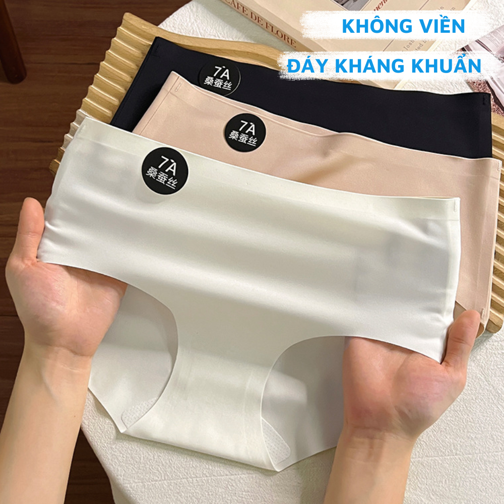 [BST MỚI 2026] Quần Lót Nữ Su Trơn Phong Cách Đơn Giản, Quần Chip Nữ Đáy Dán Kháng Khuẩn ZANA L618