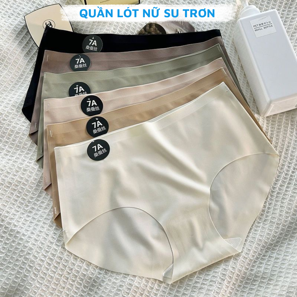 [BST MỚI 2026] Quần Lót Nữ Su Trơn Phong Cách Đơn Giản, Quần Chip Nữ Đáy Dán Kháng Khuẩn ZANA L618