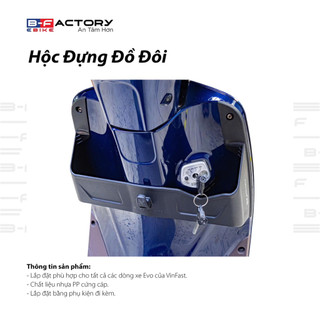 Hộc Đựng Đồ Đôi Evo Grand & Evo 200 - Phụ Kiện Đi Kèm