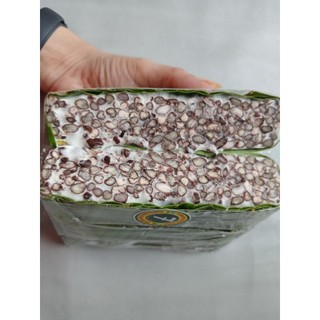 TEMPEH ĐẬU ĐỎ gói lá chuối (số 7) đạm thực vật thay đậu hũ, thịt