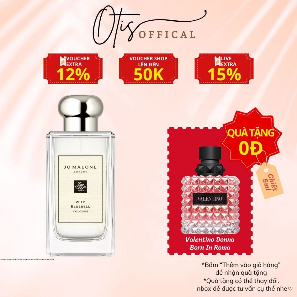 Nước Hoa Chiết 10ml Nữ J0 M@..lone Wild Bluebell Hương Thơm Nữ Tính, Quyến Rũ