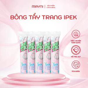 Combo 5 gói bông tẩy trang Ipek 150 miếng (5 x 150 miếng)