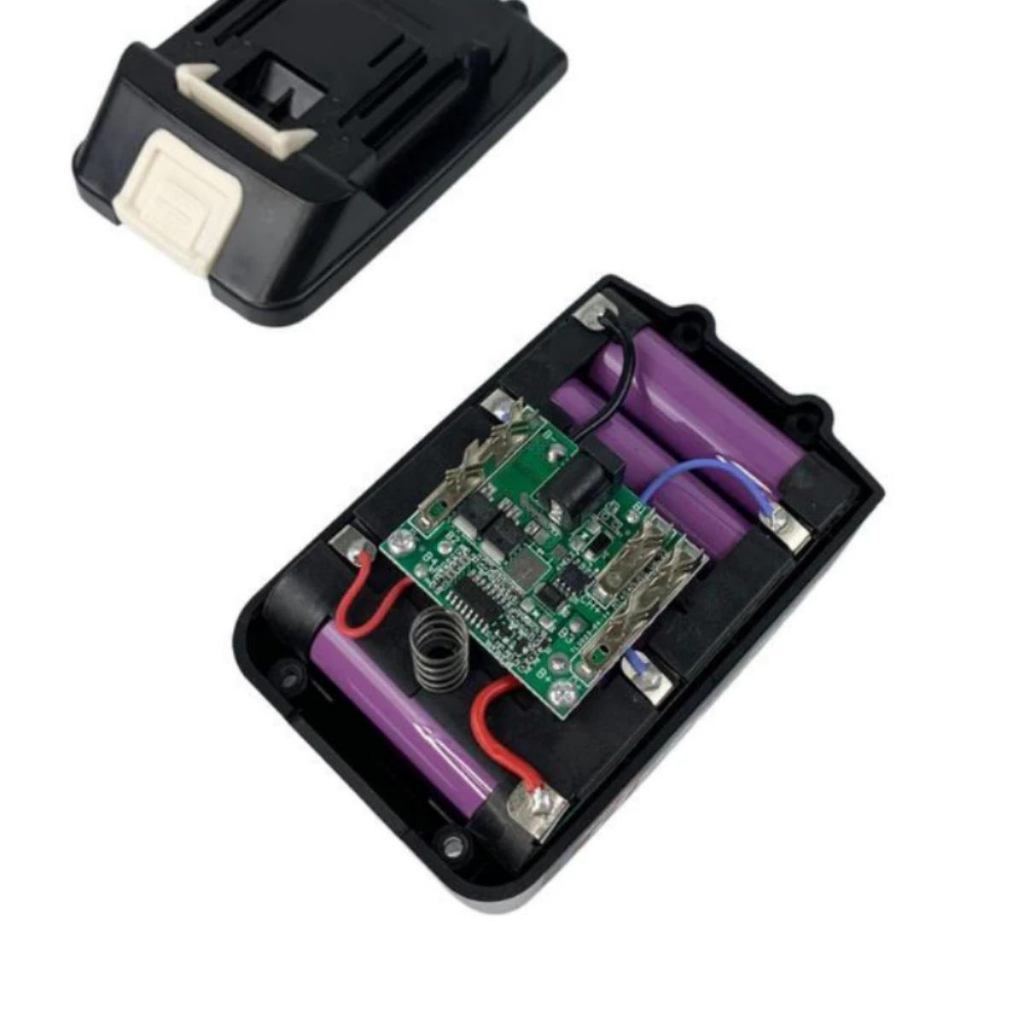 Combo 2 Pin 10cell Tặng Sạc  Chân Pin Phổ Thông M21 Dùng Cho Máy Khoan - Máy Bắn Bulong