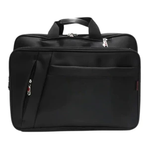 Cặp học viên phong cách PVC kiểu hình học M.E.N (đen)