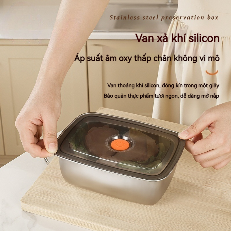 Hộp Đựng Thực Phẩm Có Nắp Kín 1500ml Chống Tràn Chống Mùi Hiệu Quả Bảo Quản Thức Ăn Trong Tủ Lạnh