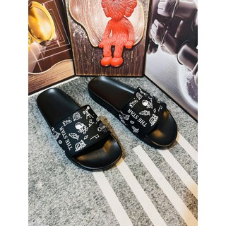 Dép quai ngang nam nữ hoạ tiết phi hành gia in UV đế chống trơn size 36-43, dép boy phố