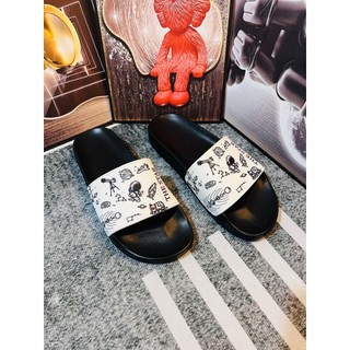 Dép quai ngang nam nữ hoạ tiết phi hành gia in UV đế chống trơn size 36-43, dép boy phố