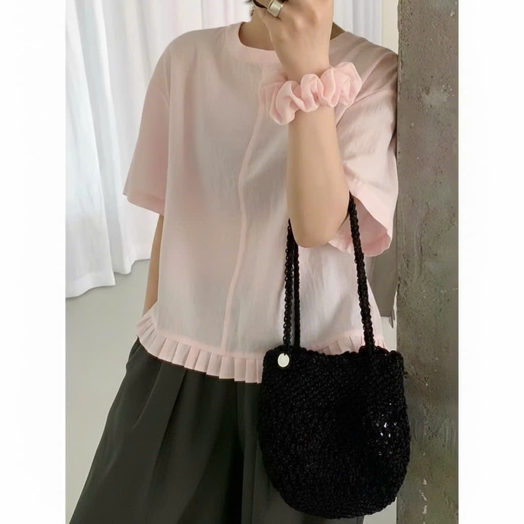 𝗛𝗮𝗽𝗲 - Áo Linen xếp ly  BEELY