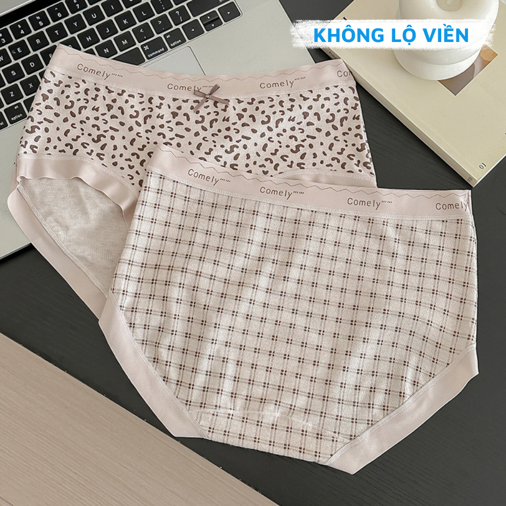 [Deal Shock] Quần lót nữ chất cotton viền su mềm mại, quần chíp nữ đáy kháng khuẩn ZANABRA L8383