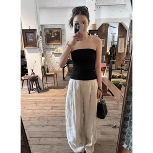 𝗖𝗶𝗽𝗶 𝗦𝗲𝘁- Set Linen cúp ngực và quần