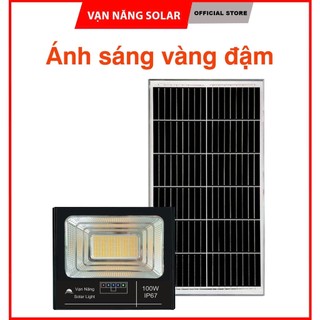 Đèn năng lương mặt trời Vạn Năng 100w ( led vàng )