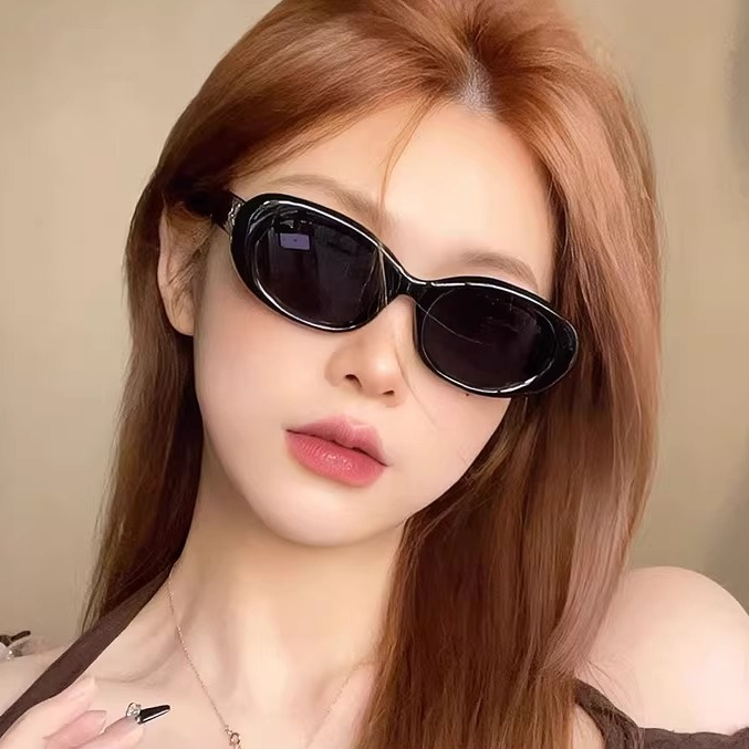 Kính Râm Oval Unisex Gọng Dày INNI 20302 Kính Chống Chói Phong Cách Cool Ngầu Chống UV Bảo Vệ Mắt
