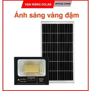 Đèn năng lượng mặt trời 60W, 100W, 200W 300W ( ánh sáng màu vàng )
