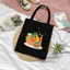 Túi tote TẾT túi vải canvas có khóa kéo ngăn phụ mâm ngũ quả bánh chưng Tết đeo vai du xuân đi chơi 30x45cm tota0299