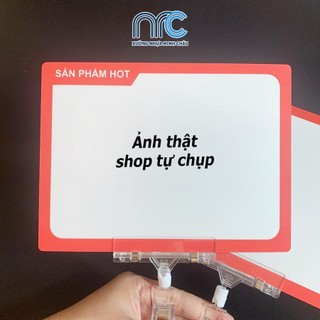 Combo 2 Bảng giá tự ghi, Bảng sale giảm giá, Bảng giá viết xoá nhiều lần dành cho cửa hàng, siêu thị