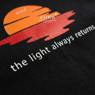 Áo Thun Aura✦ Sunrise Oversized Tee 100% Cotton Unisex T-shirt