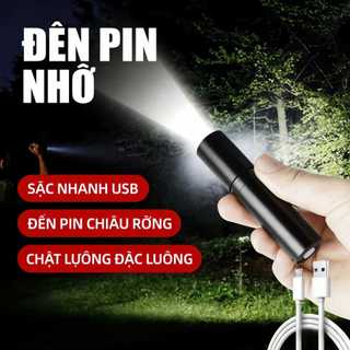 Đèn pin mini tiện lợi | Nhiều chế độ chiếu sáng, sử dụng trong nhà và ngoài trời!