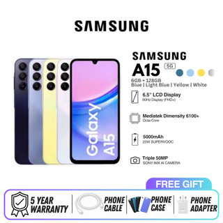Điện thoại Samsung Galaxy A15 5G 6GB | 128GB
