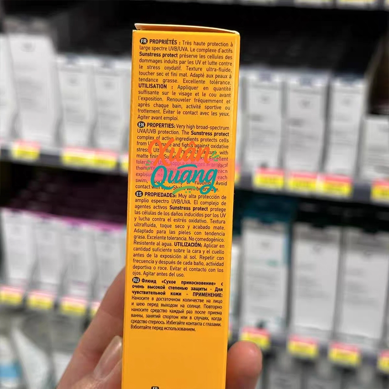 Kem Chống Nắng ISISPHARMA UVEBLOCK SPF50+ Dry Touch 40ml | UVEBLOCKSPF50+ Mineral 40ml