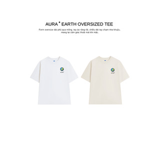 Áo thun Aura✦ Earth Oversized Tee 100% Cotton Unisex T-shirt