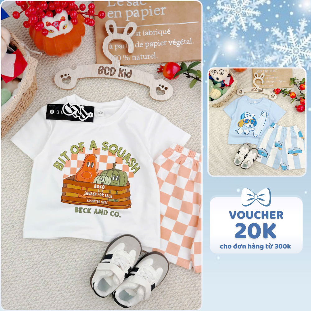 [À ƠI SHOP] C23- set 2 bộ cộc bit of a squash- a100.314