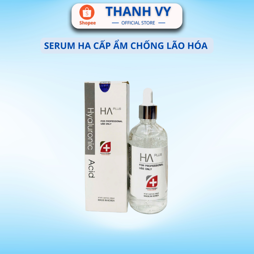 Serum Ha Plus 100ml Hyaluronic Acid Cấp Nước, Dưỡng Ẩm Da Chống Lão Hóa ...