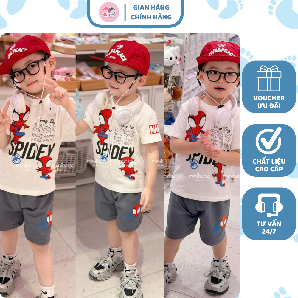 [À ƠI SHOP] C28- bộ cộc người nhện every day - a117.1751