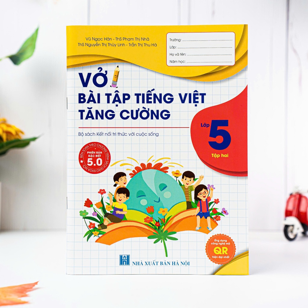 Sách - Vở Bài Tập Tiếng Việt Tăng Cường Lớp  5 tập 2 Kết Nối - H An Phúc