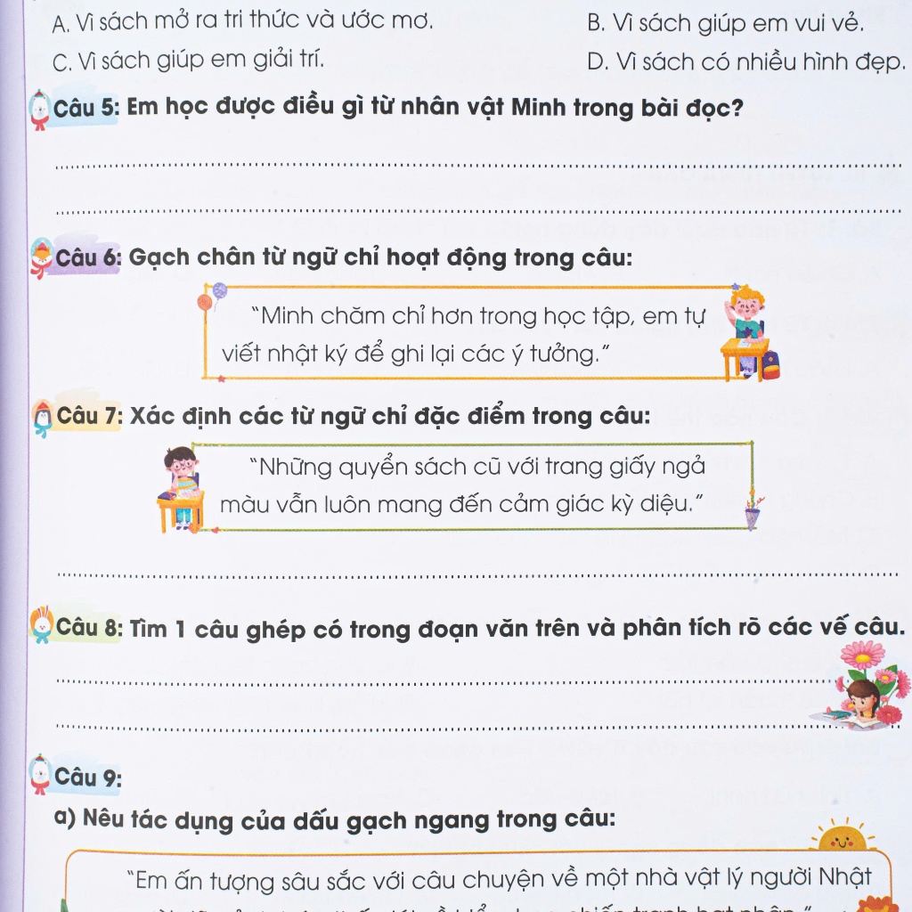 Sách - Vở Bài Tập Tiếng Việt Tăng Cường Lớp  5 tập 2 Kết Nối - H An Phúc